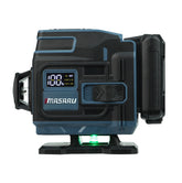 เครื่องวัดระดับเลเซอร์แบบแสงสีเขียว 12 เส้น (LASER LEVEL METER) SMLG-310